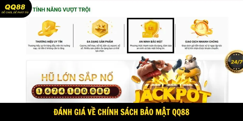 Chính Sách Bảo Mật QQ88 - Điều Khoản Mới Năm 2025 1 Đánh giá về chính sách bảo mật QQ88