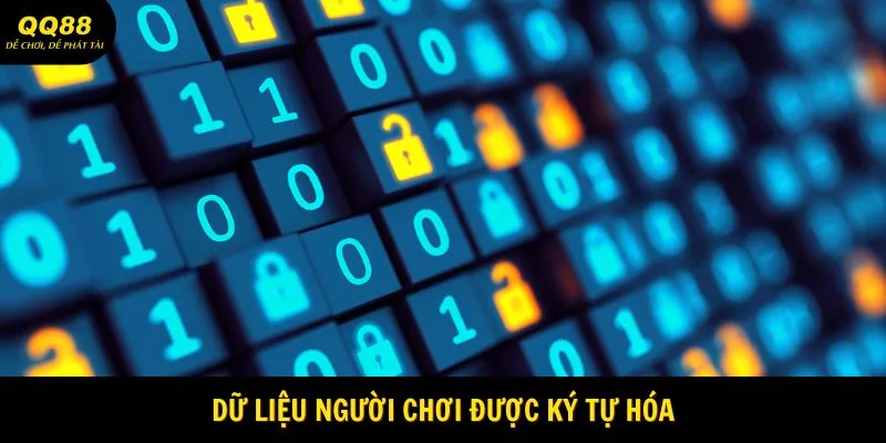 Chính Sách Bảo Mật QQ88 - Điều Khoản Mới Năm 2025 2 Dữ liệu người chơi được ký tự hóa