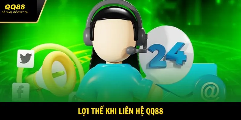 Liên Hệ QQ88 - Dịch Vụ Hỗ Trợ Người Dùng Tốt Nhất 2025 1 Lợi thế khi liên hệ QQ88