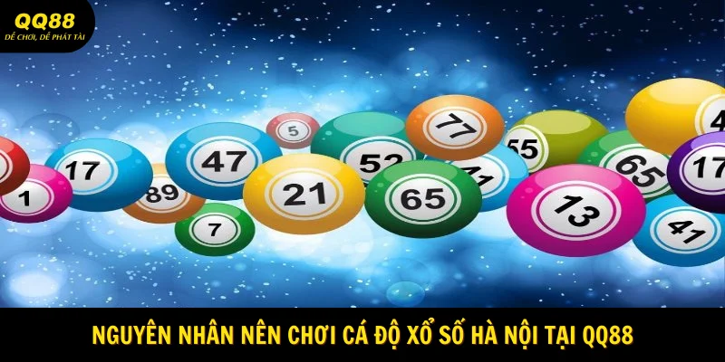Xổ Số Hà Nội - Loại Hình Cá Cược Cực Chất 2 Nguyên nhân nên chơi cá độ xổ số Hà Nội tại QQ88