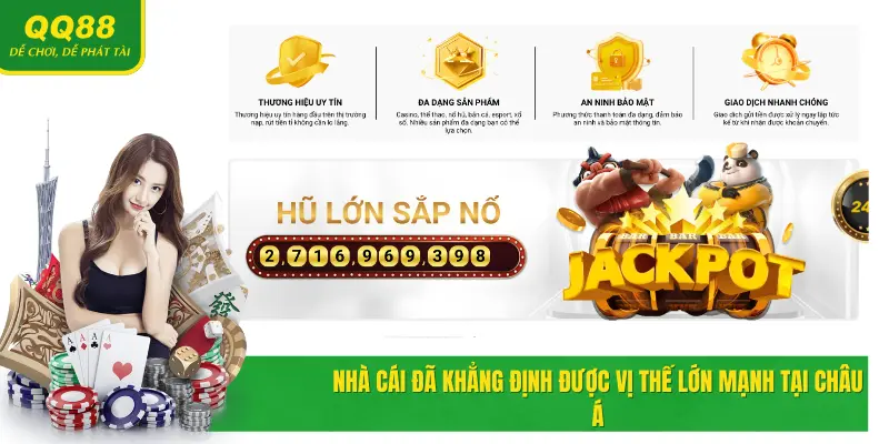 QQ88 - Trang Chủ QQ88 CMM Nhà Cái QQ88 Com | Đăng Ký +58k 7 Nhà cái đã khẳng định được vị thế lớn mạnh tại châu Á