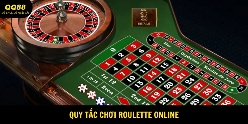Roulette QQ88 - Vòng Quay May Mắn Đầu Năm 2025 2 Quy tắc chơi Roulette online