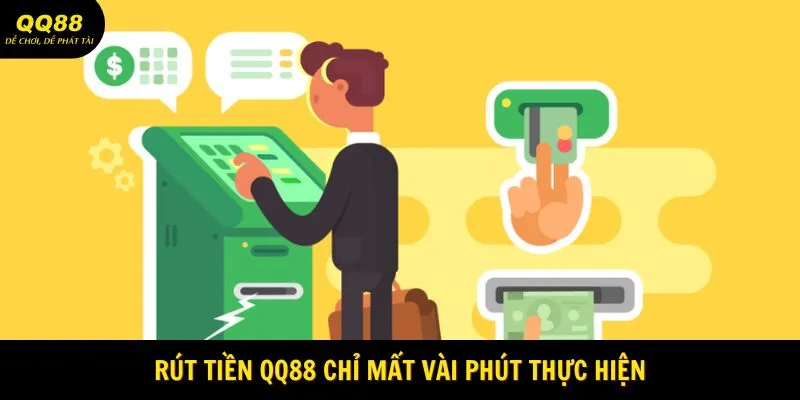 Rút Tiền QQ88 - Kinh Nghiệm Giao Dịch Cực Nhanh Chóng 1 Rút tiền QQ88 chỉ mất vài phút thực hiện
